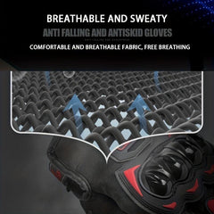 Motorcycle Riding Gloves Non slip Wear resistant Breathable Comfort
