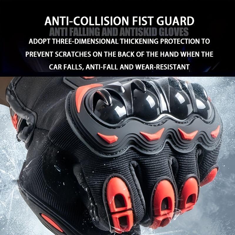 Motorcycle Riding Gloves Non slip Wear resistant Breathable Comfort