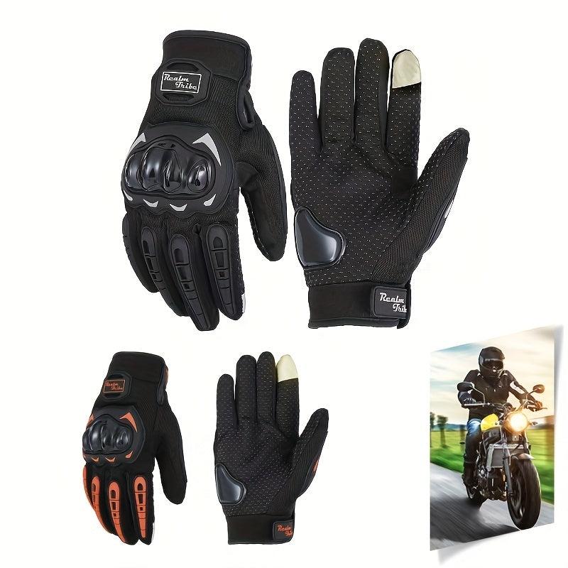 Motorcycle Riding Gloves Non slip Wear resistant Breathable Comfort