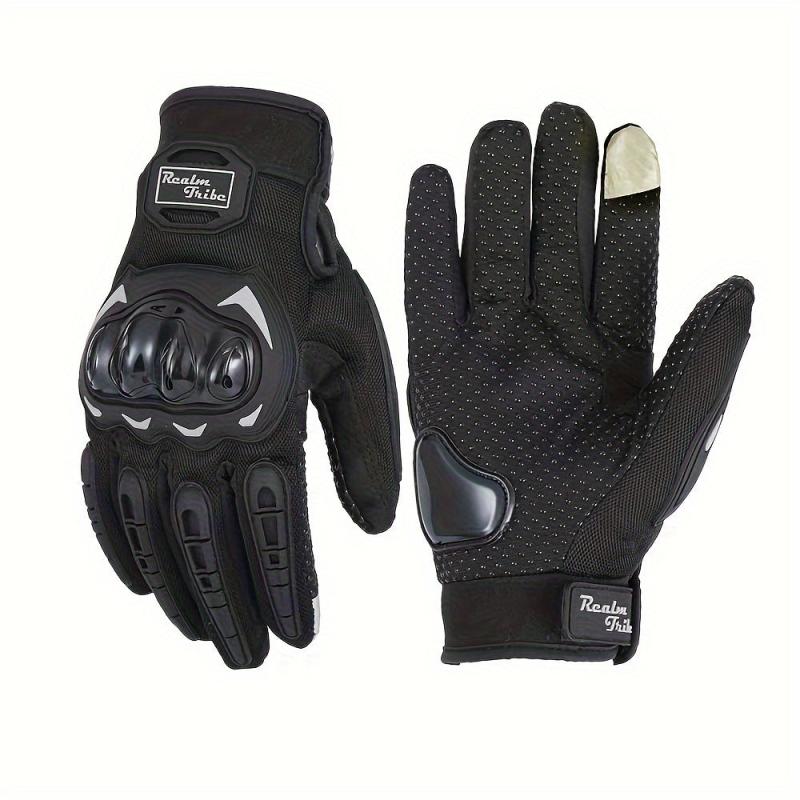 Motorcycle Riding Gloves Non slip Wear resistant Breathable Comfort