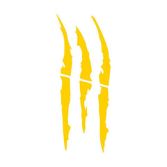 Motorcycle Monster Claw Stripe Decal Reflective Waterproof