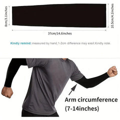 UV Protection Compression Arm Cover Cooling Cuffs Outdoor Running Fishing