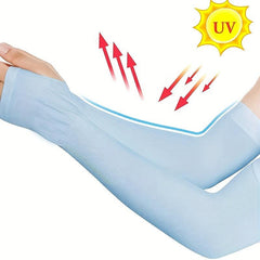UV Protection Compression Arm Cover Cooling Cuffs Outdoor Running Fishing