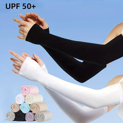 UV Protection Compression Arm Cover Cooling Cuffs Outdoor Running Fishing