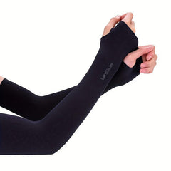 UV Protection Compression Arm Cover Cooling Cuffs Outdoor Running Fishing