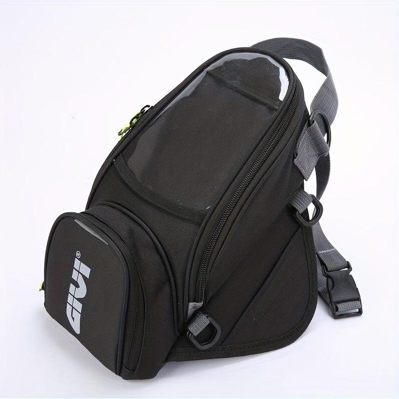 Water Resistant Motorcycle Tank Bag with Phone Holder