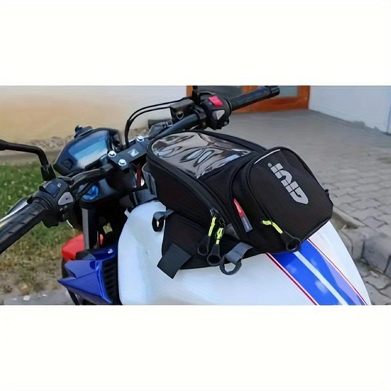 Water Resistant Motorcycle Tank Bag with Phone Holder