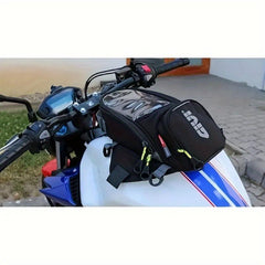 Water Resistant Motorcycle Tank Bag with Phone Holder