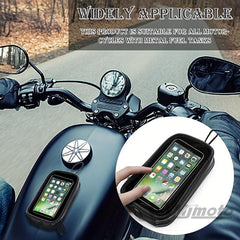 Magnetic Motorcycle Fuel Tank Bag Waterproof Mobile Phone GPS Navigation
