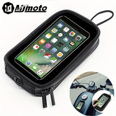 Magnetic Motorcycle Fuel Tank Bag Waterproof Mobile Phone GPS Navigation