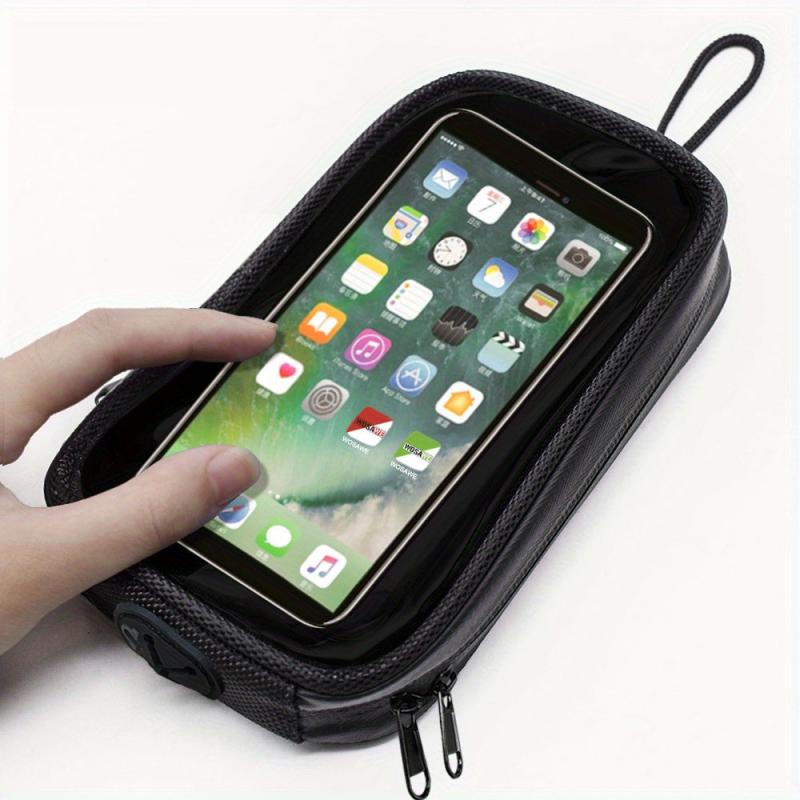 Magnetic Motorcycle Fuel Tank Bag Waterproof Mobile Phone GPS Navigation