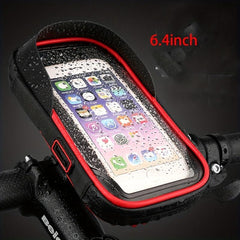 Motorized Bike Touch Screen Holder GPS Waterproof Navigation Sunshade