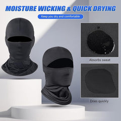 Breathable Face Mask with UV Protection for Outdoor Sports