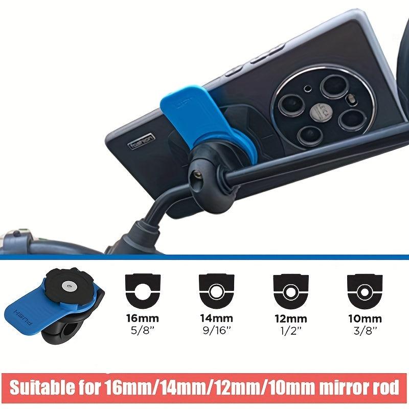 Shock Resistant Motorcycle Handlebar Phone Mount