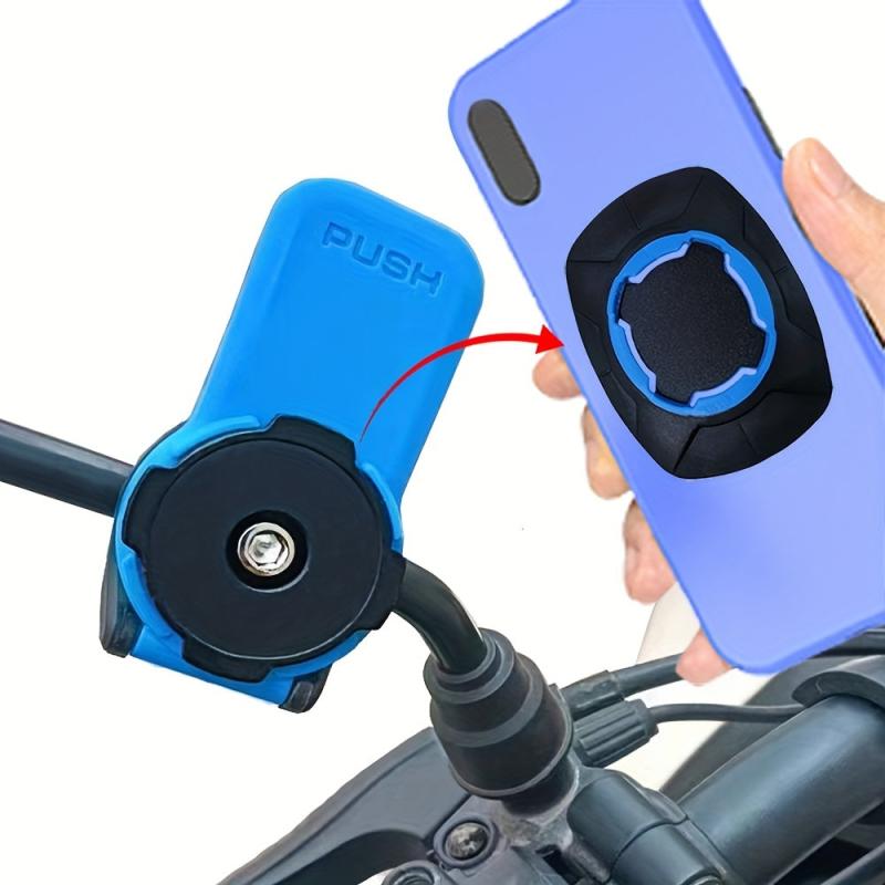 Shock Resistant Motorcycle Handlebar Phone Mount