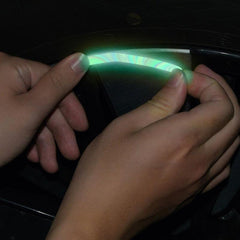 10pcs Car Hub Reflective Sticker Strips for Automobiles