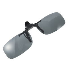 Car Driver Goggles Anti UV Polarized Sun Glasses Night Vision Clip On Sunglasses