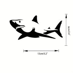 Shark Vinyl Car Sticker - Durable & Eye Catching Decal