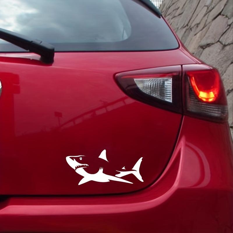 Shark Vinyl Car Sticker - Durable & Eye Catching Decal