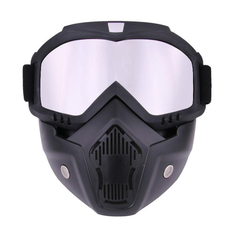 Windproof Mask Goggle HD Motorcycle Glasses Snowboard Eyewear