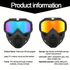 Unisex Windproof Goggles Skiing Mask for Outdoor Sports