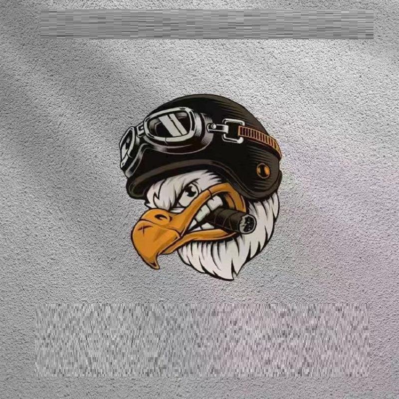 Retro Motorcycle Vinyl Decal Sticker