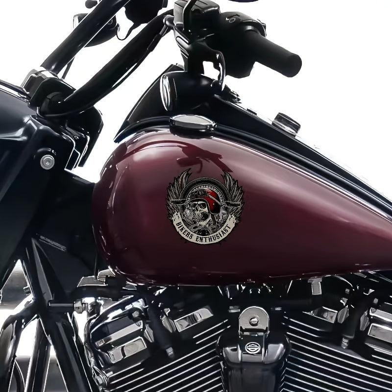 Retro Motorcycle Vinyl Decal Sticker
