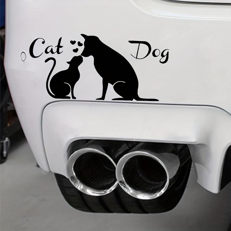 Love Friendship Dogs Cats Vinyl Car Motorcycle Sticker Decals