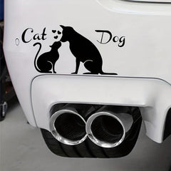 Love Friendship Dogs Cats Vinyl Car Motorcycle Sticker Decals