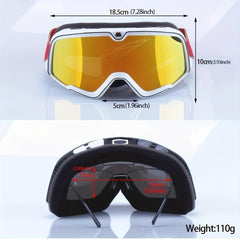 Windproof Sports Goggles Racing Motorcycle Goggles Men's Racing Motocross Racer