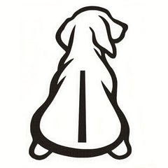 Dog Auto Glass Wiper Stickers Car Truck Decal Household