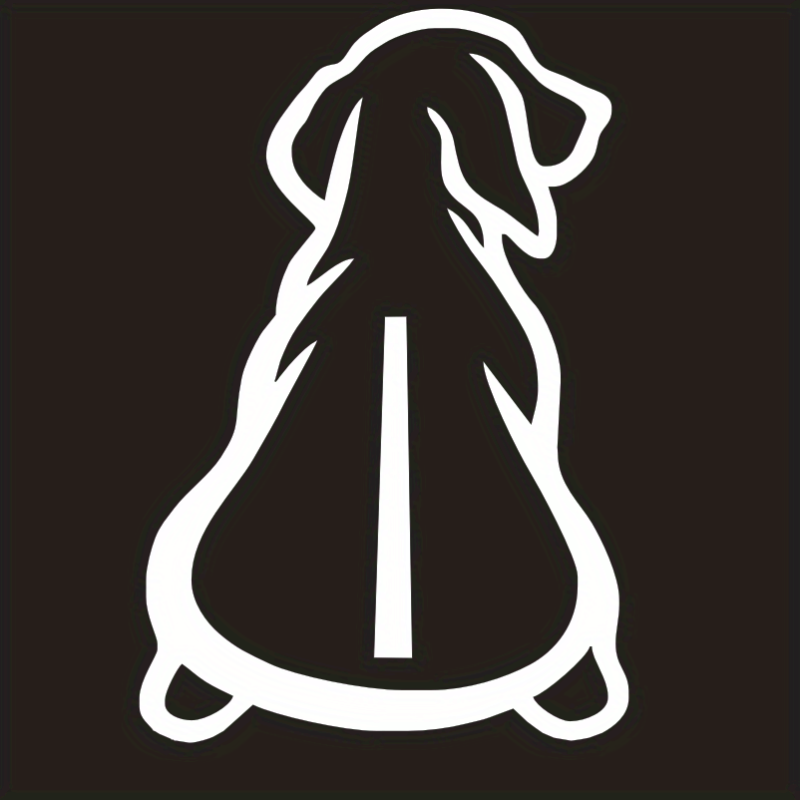 Dog Auto Glass Wiper Stickers Car Truck Decal Household