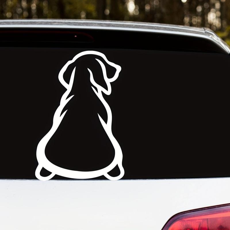 Dog Auto Glass Wiper Stickers Car Truck Decal Household