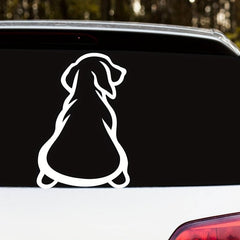 Dog Auto Glass Wiper Stickers Car Truck Decal Household