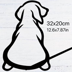 Dog Auto Glass Wiper Stickers Car Truck Decal Household