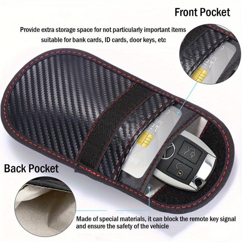 Anti Theft Faraday Bag Pouch for Car Keys