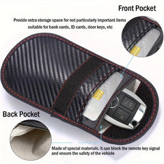 Anti Theft Faraday Bag Pouch for Car Keys