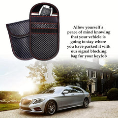 Anti Theft Faraday Bag Pouch for Car Keys