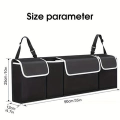 SUV Trunk Storage Bag Car Seat Back Hanging Bag