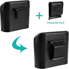 Car Trash Can Bin With Lid And Trash Bags Small Car Garbage Can Leakproof