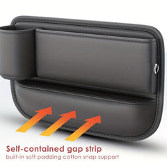 Car Seat Gap Storage Bag with Phone Cup Holder