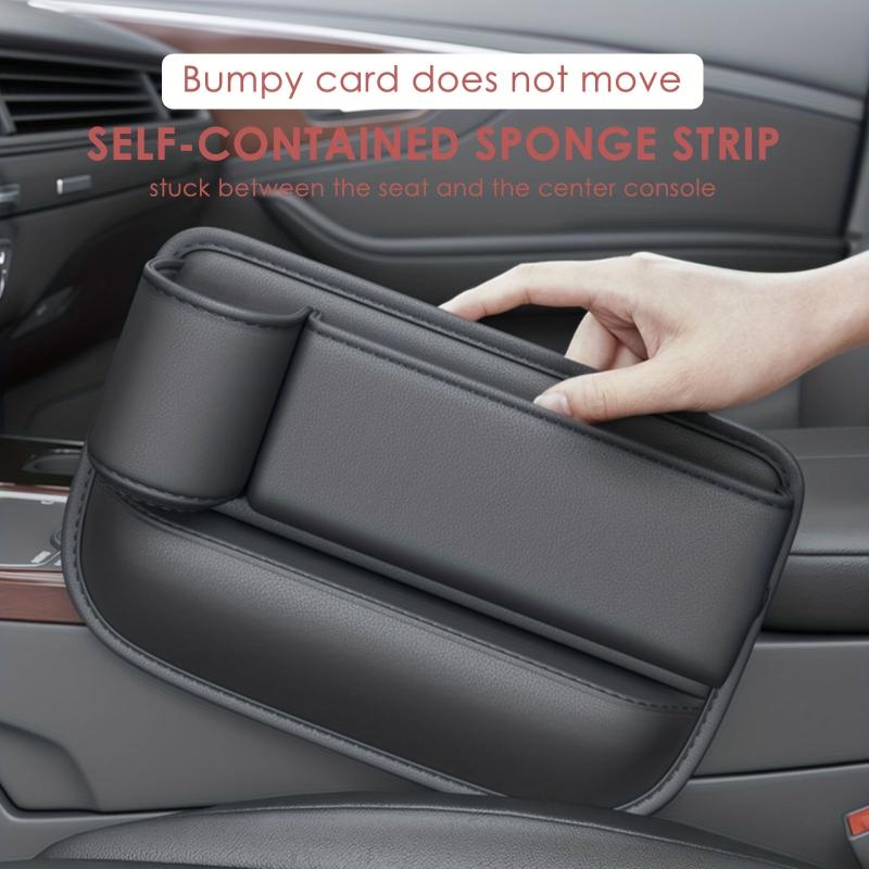 Car Seat Gap Storage Bag with Phone Cup Holder