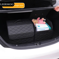 LEERMOO Car Storagebox Trunk Organizer - Large, Medium, Small Sizes