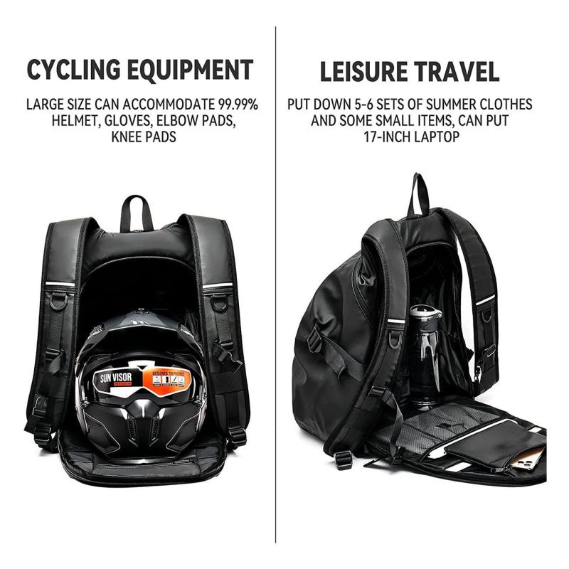 Waterproof Motorcycle Backpack for Men Riders