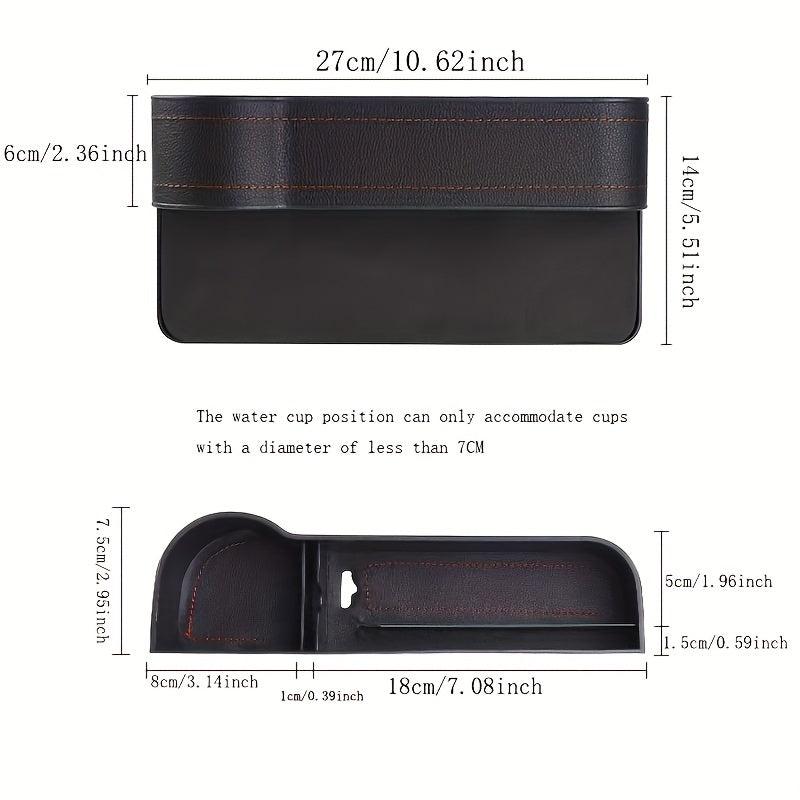 Car Storage Box Cup Holder Interior Seat Middle Gap Box Plastic Car Storage Box