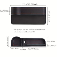 Car Storage Box Cup Holder Interior Seat Middle Gap Box Plastic Car Storage Box