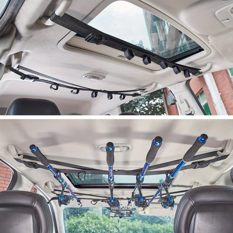 Car Fishing Rod Storage Rope Travel Carry Car Fishing Rod Holder