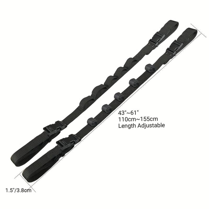 Car Fishing Rod Storage Rope Travel Carry Car Fishing Rod Holder
