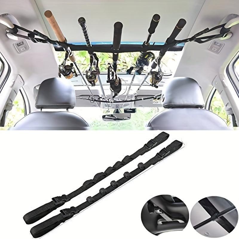 Car Fishing Rod Storage Rope Travel Carry Car Fishing Rod Holder