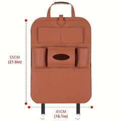 Car Seat Back Storage Bag Car Storage Hanging Bag